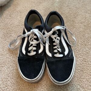 Vans Black and White Sneakers
